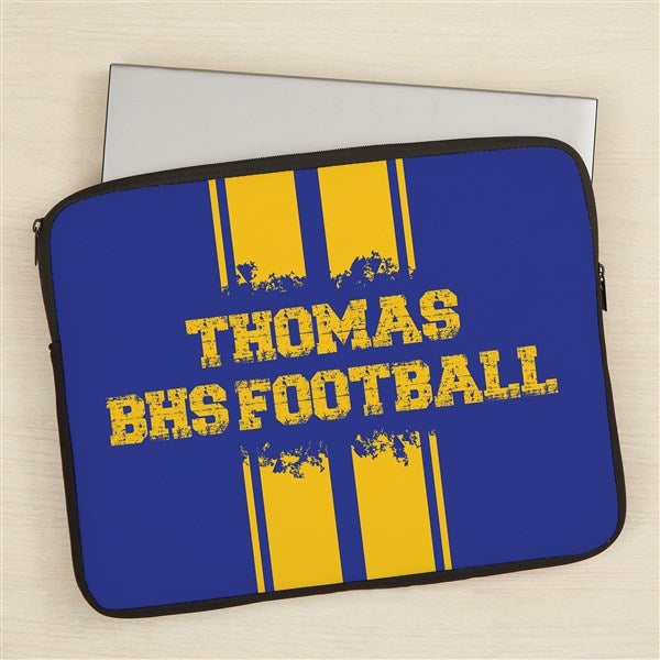 School Spirit Personalized Laptop Sleeve - 44871