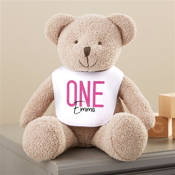 My Big Day Personalized Plush Teddy Bear  - 44921