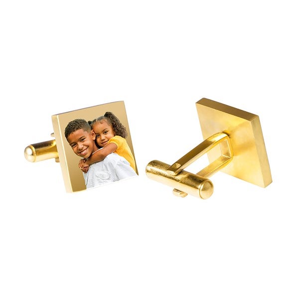 Personalized Square Photo Cufflinks  - 45020D
