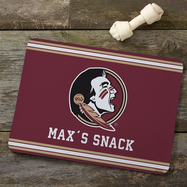 NCAA Florida State Seminoles Personalized Pet Food Mat - 45033