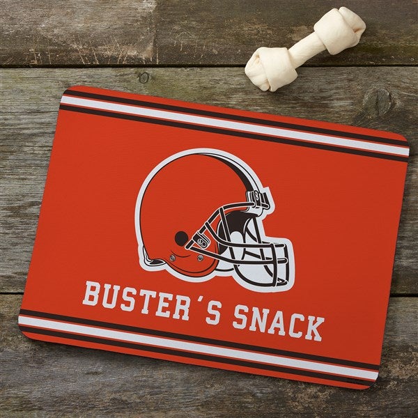 NFL Cleveland Browns Personalized Pet Food Mat - 45040