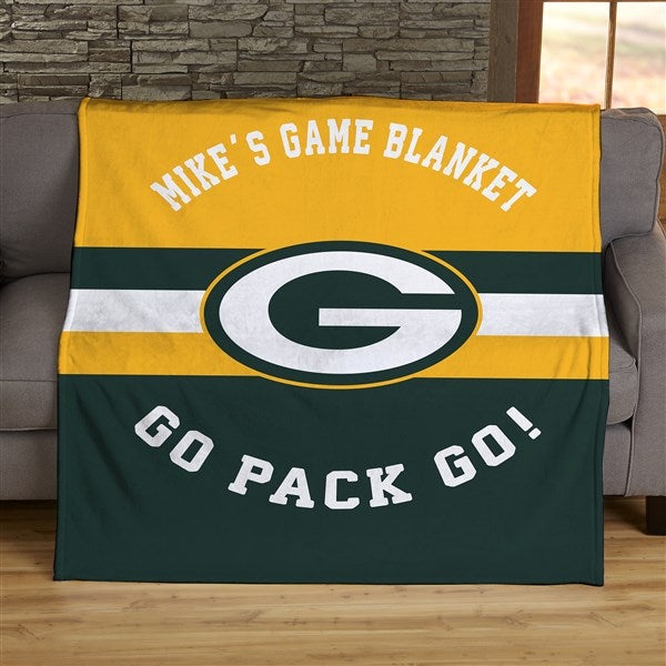 NFL Classic Green Bay Packers Personalized Blankets - 45045