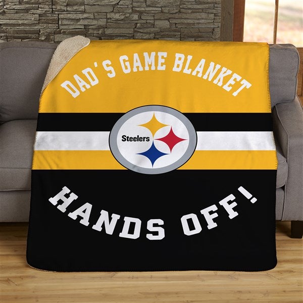 NFL Classic Pittsburgh Steelers Personalized Blankets - 45046