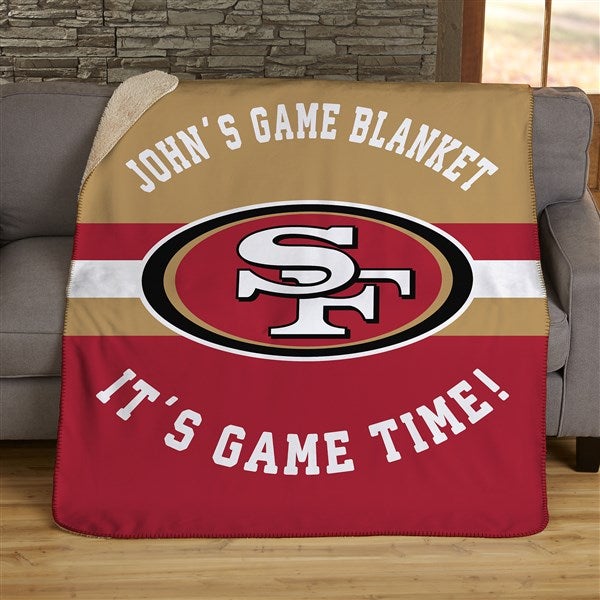 NFL Classic San Francisco 49ers Personalized Blankets - 45050