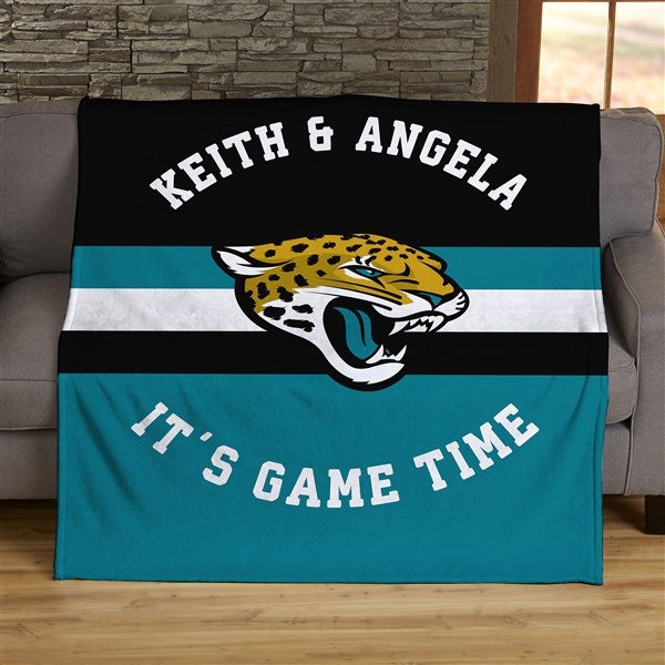 NFL Classic Jacksonville Jaguars Personalized Blankets - 45070