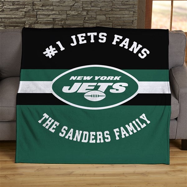 NFL Classic New York Jets Personalized Blankets - 45074