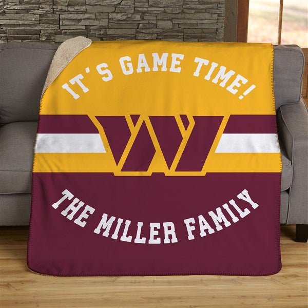 NFL Classic Washington Commanders Personalized Blankets - 45079