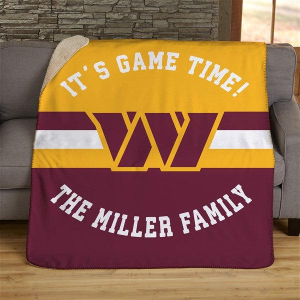 NFL Classic Washington Football Team Personalized Blankets - 45079