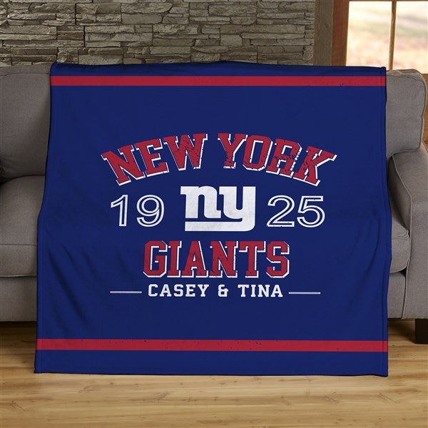 NFL Established New York Giants Personalized Blankets - 45166