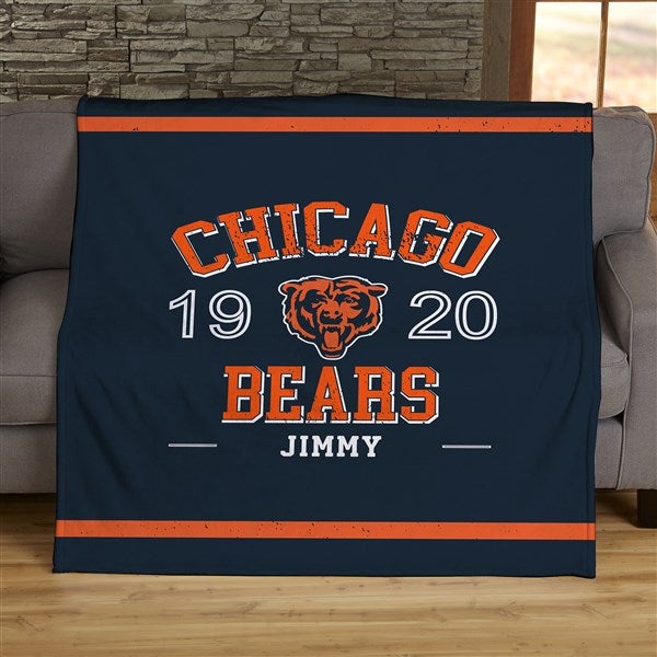 NFL Established Chicago Bears Personalized Blankets - 45167