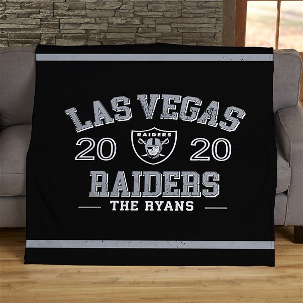 NFL Established Las Vegas Raiders Personalized Blankets - 45169