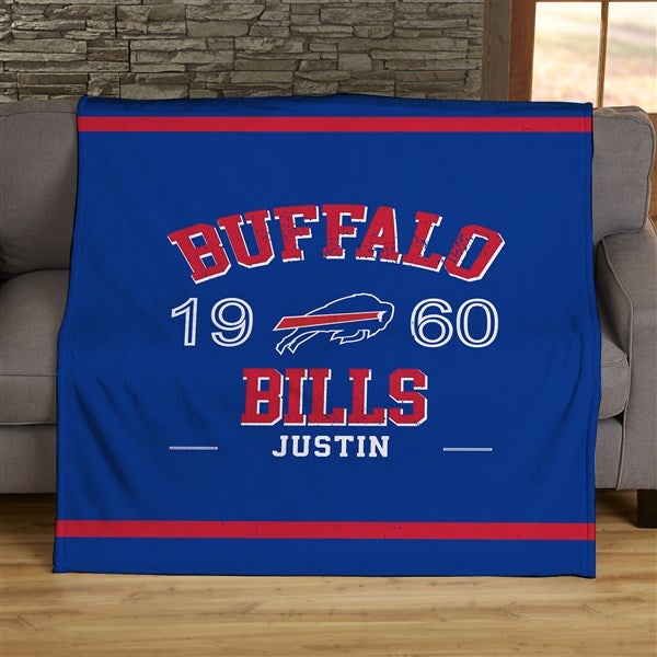 NFL Established Buffalo Bills Personalized Blankets