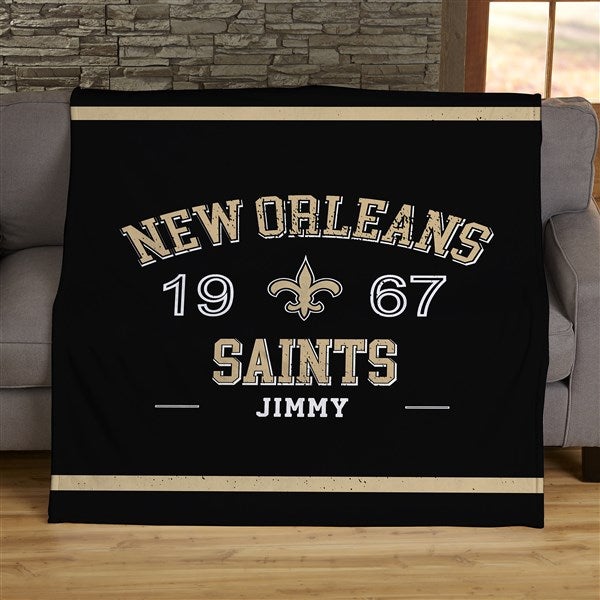 NFL Established New Orleans Saints Personalized Blankets - 45181