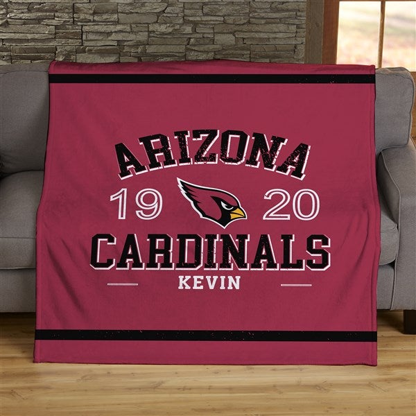 NFL Established Arizona Cardinals Personalized Blankets