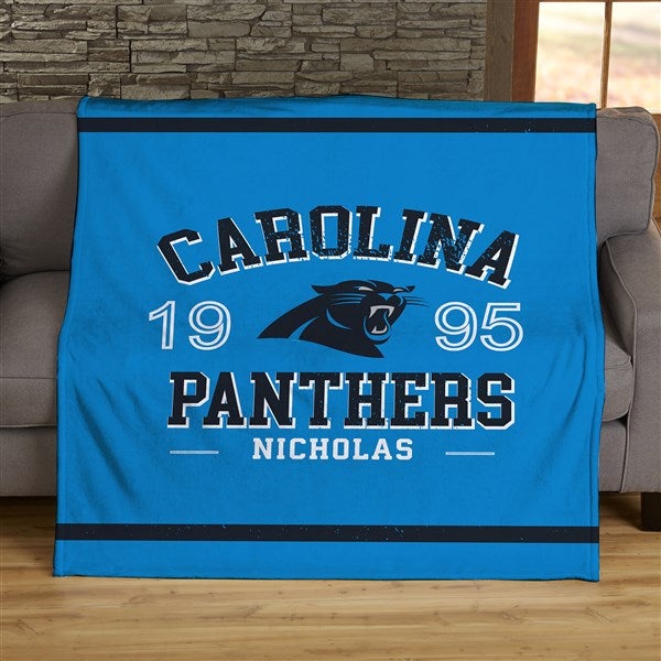 NFL Established Carolina Panthers Personalized Blankets - 45189
