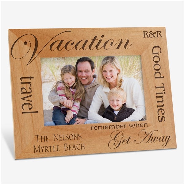 Personalized Vacation Picture Frames - 4519