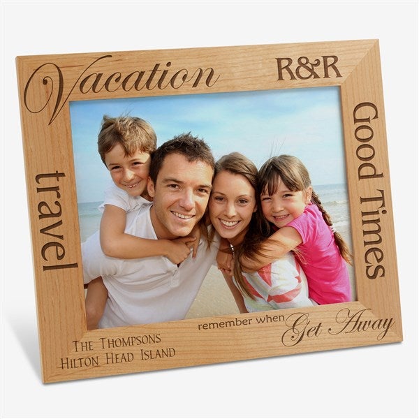 Personalized Vacation Picture Frames - 4519