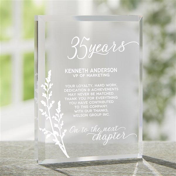 Retirement Personalized Keepsake - 45192