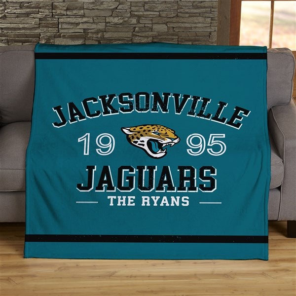 NFL Established Jacksonville Jaguars Personalized Blankets - 45212