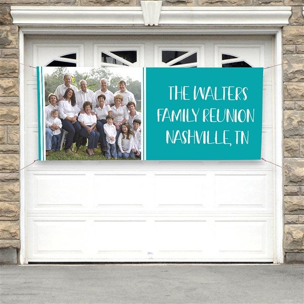 Family Reunion Personalized Party Banners - 45235