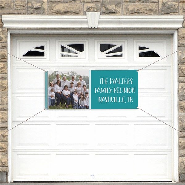 Family Reunion Personalized Party Banners - 45235