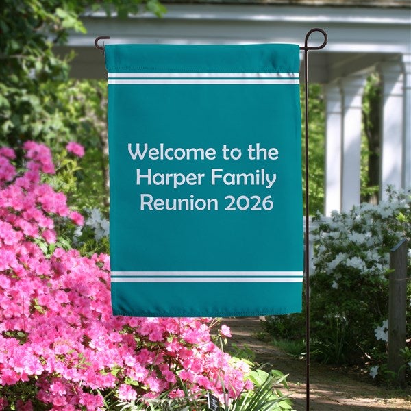Family Reunion Personalized Garden Flag - 45241