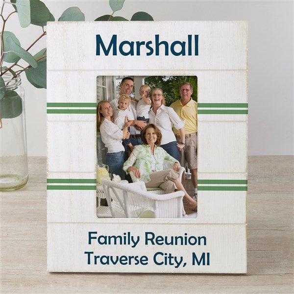 Family Reunion Personalized Shiplap Frame - 45242