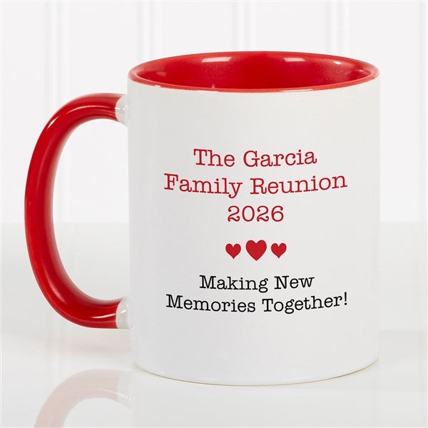 Family Reunion Personalized Coffee Mugs - 45243