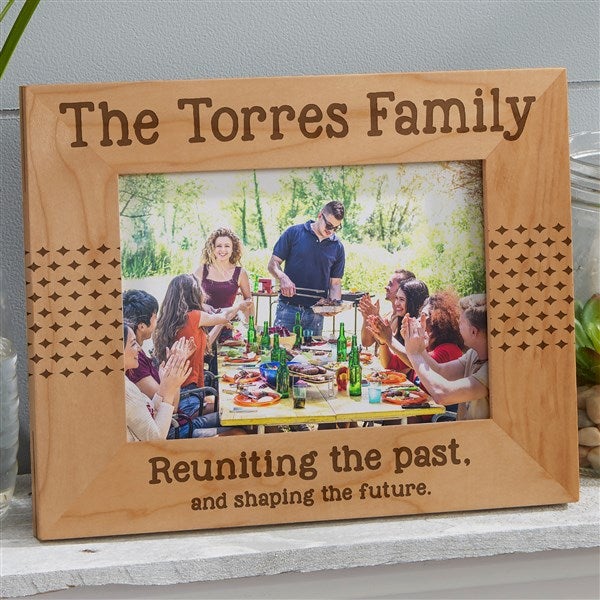 Family Reunion Engraved Picture Frame - 45244