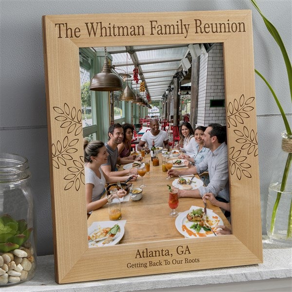 Family Reunion Engraved Picture Frame - 45244