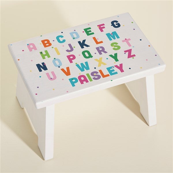 ABC's Personalized Kids Step Stool - 45270