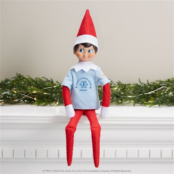 Personalized Elf on the Shelf Snow Shirt  - 45309