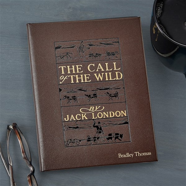 Call of the Wild Personalized Leather Book - 45380D