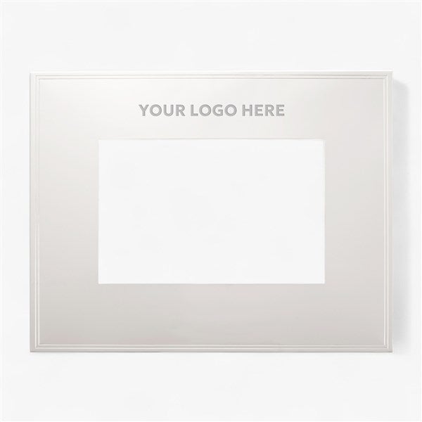 Personalized Logo Tremont Silver 5x7 Picture Frame  - 45389