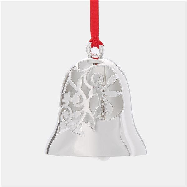 Silver Glass 25th Anniversary Bell Ornament – Traditions