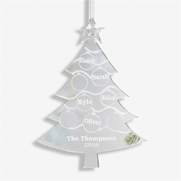 Family Tree Personalized Acrylic Ornaments - 45515