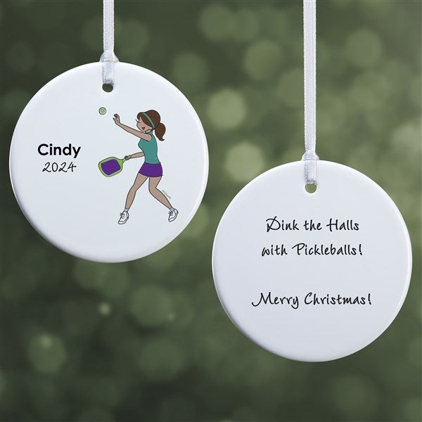 Personalized Pickleball Ornament by philoSophie's  - 45524