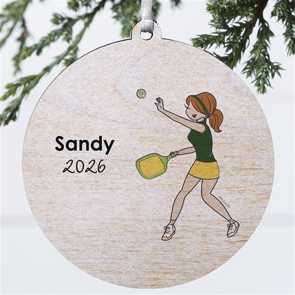 Personalized Pickleball Ornament by philoSophie's  - 45524