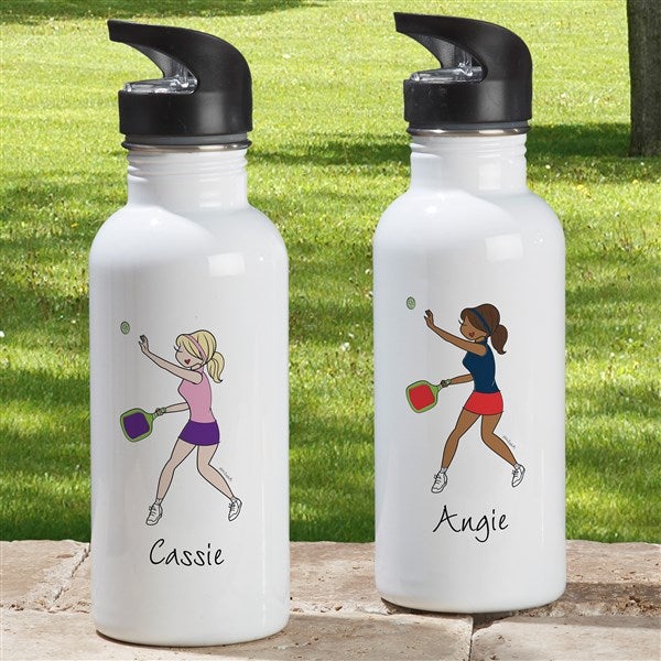 philoSophie&#39;s® Pickleball Personalized 20 oz. Water Bottle - 45527