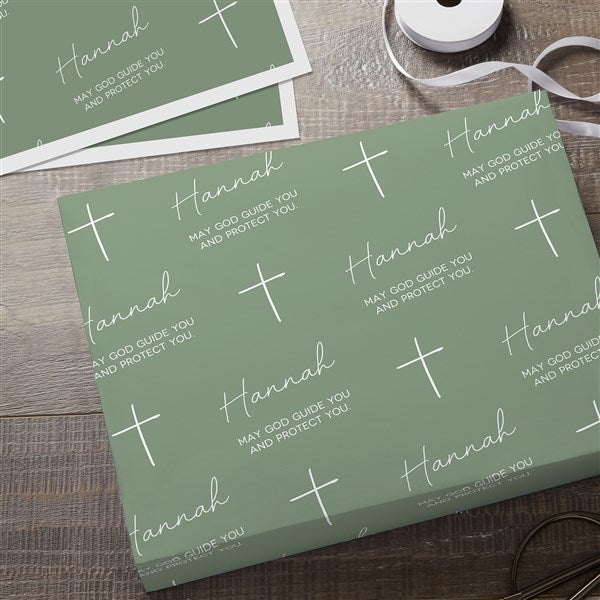 Confirmed in Christ Personalized Wrapping Paper - 45578