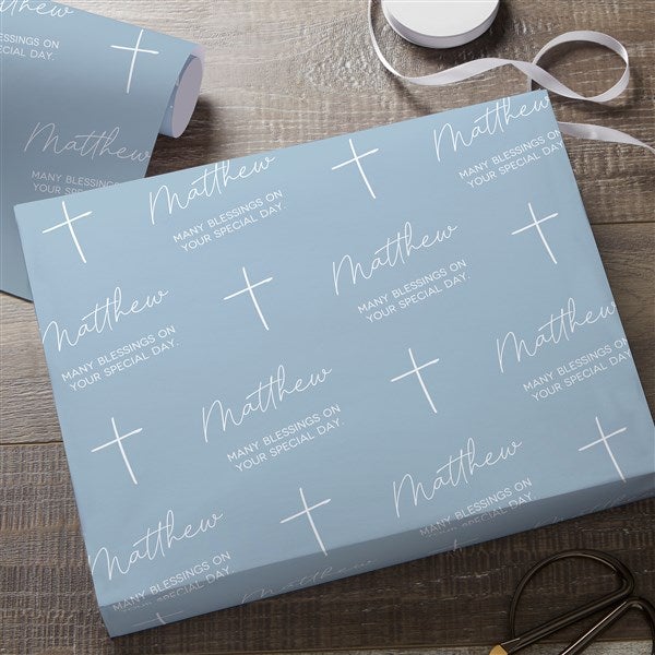 Confirmed in Christ Personalized Wrapping Paper - 45578