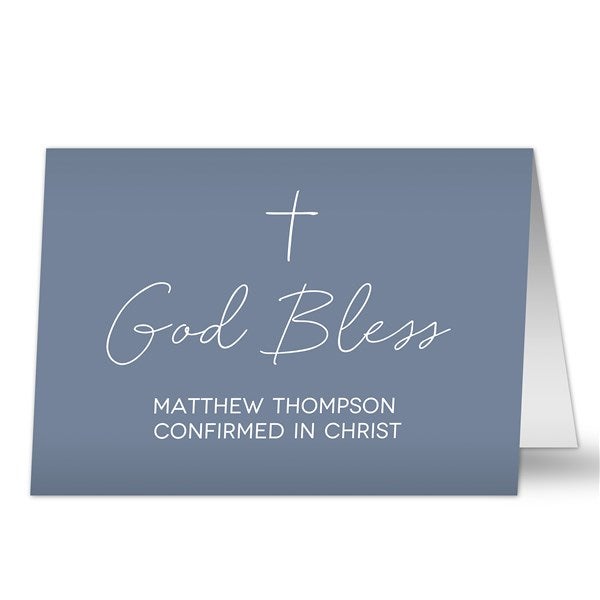 Confirmed in Christ Personalized Greeting Card - 45579