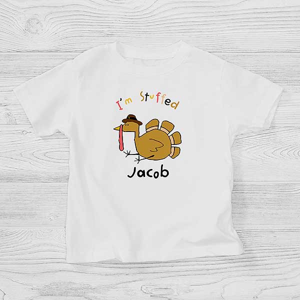 Personalized Kids Thanksgiving Clothing - 4558