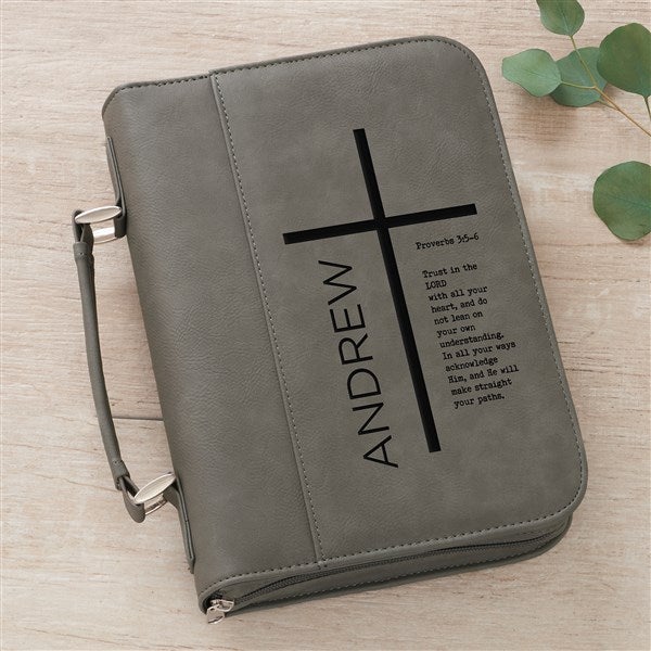 Religious Verse Personalized Bible Covers - 45591
