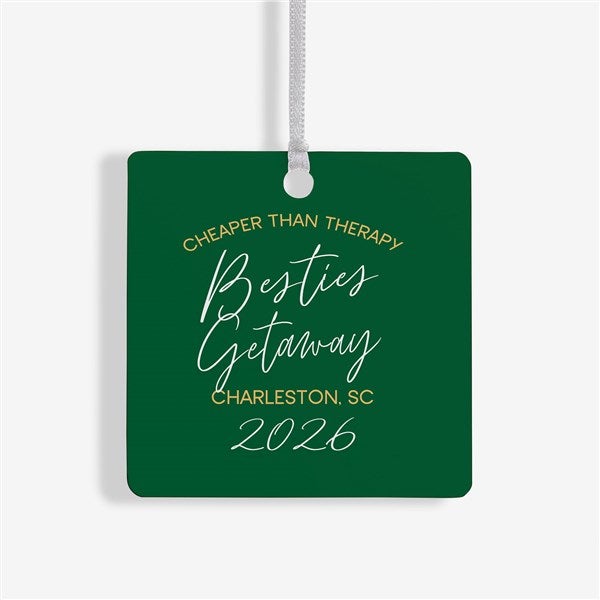 Girls Trips Personalized Christmas Ornament  - 45625