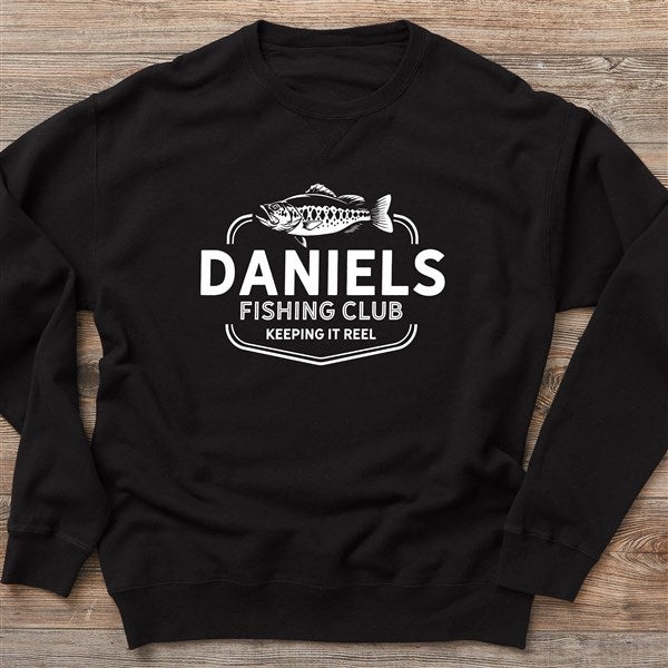 Fishing Club Personalized Adult Sweatshirts - 45656