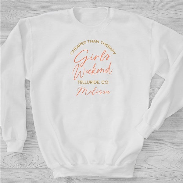 Girls Trip Personalized Adult Sweatshirt - 45679