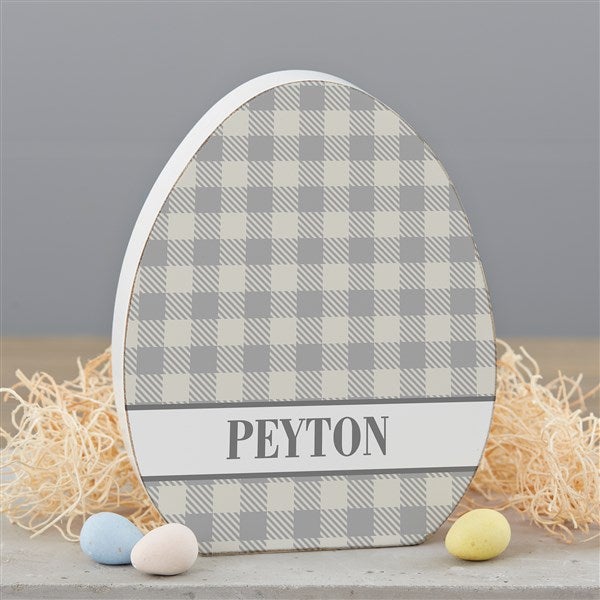 Easter Pattern Personalized Wooden Shelf Decorations  - 45689