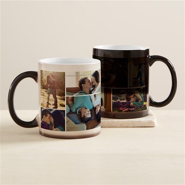 Photo Collage Personalized Color Changing Coffee Mug  - 45720