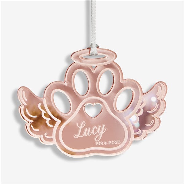 Pet Memorial Personalized Acrylic Christmas Ornament  - 45729